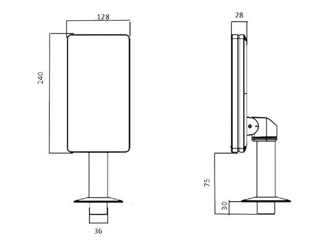 Leitor Facial Domo Face FR1033